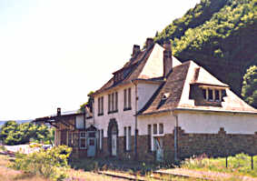 der eigentliche Endbahnhof der Stichstrecke