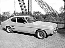 mein damaliger Ford - Capri