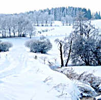 Wintereinbruch kam ber Nacht